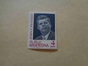 アルゼンチン切手　1964年　アメリカ・ケネディ大統領　　4