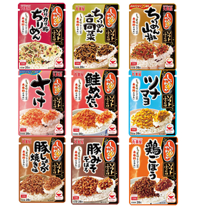 # circle beautiful shop soft condiment furikake assortment (i) 9 kind 9 sack 