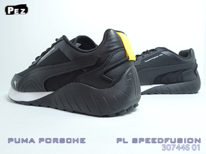 ■PUMA x PORSCHE■PL SPEEDFUSION(27cm) ■BLK■307446 01　ポルシェ　スピードフュージョン