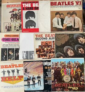 ◆＜Beatles・ビートルズ・LPレコード＞まとめて11枚＞USA・アメリカ盤■SOMETHING 、RUBBER SOUL■HELPL■S,PEPPERS LONELY HEARTS