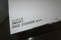 ▲▽1円～未使用 AINX アイネクス Smart Rice Cooker 糖質カット炊飯器 AX-RC3W①△▼_画像2