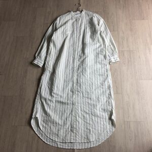 100円スタート○ URBAN RESEARCH アーバンリサーチ　バンドカラー　ストライプ　ワンピース