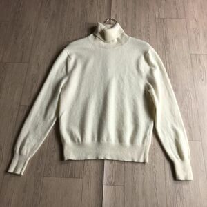 100円スタート♪ UNIQLO ユニクロ　カシミヤ100% ニット　セーター　タートルネック