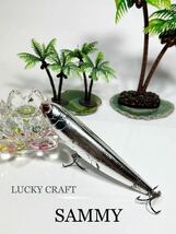 ラッキークラフト サミー Summy 11cm LUCKY CRAFT SAMMY シルバーメッキ系_画像1