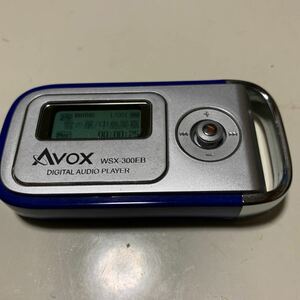 AVOX WSX-300EB デジタルオーディオプレイヤー