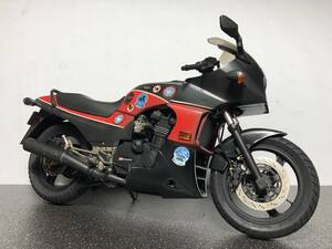  1/12 カワサキ　GPZ900R トップガン　マーヴェリック ウェザリング仕様　塗装完成品　TOP GUN アオシマ