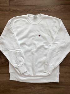 80'〜90's Champion Reverse Weave チャンピオン　リバースウェーブ　スウェット　トレーナー　USA製　ホワイト　レアタグ　XL