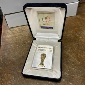 ジッポー ZIPPO 2002 FIFA WORLD CUP 日韓 サッカー ワールドカップ 限定 未使用 ビンテージ ライター オイルライター