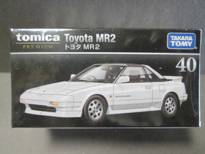 トミカプレミアム 40 トヨタ MR2 (AW11) ホワイト 1/60 リトラクタブルライト展開・収納 Toyota MR2 2023年6月新製品