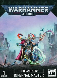 送料無料 新品 サウザンド・サン インファーナル・マスター 43-79 ウォーハンマー 40000 / Thousand sons Infernal Master Warhammer 40k