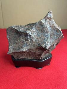  隕石 アメリカ・テキサス1922年　鉄ニッケル隕石 隕鉄 重さ約 2,500g 天然石 水石 盆石 
