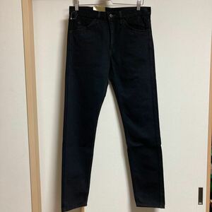 【未使用】LVC LEVI'S VINTAGE CLOTHING リーバイス 606 トルコ製復刻 スーパーブラック スーパースリムジーンズ デニムパンツ W30 L32