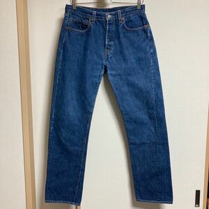 【希少】LEVI'S VINTAGE CLOTHING リーバイス LVC 66501-0008 501-501XX ダブルネーム 66モデルジーンズ デニムパンツ W32 米国製