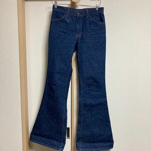 【希少】90s Levi's リーバイス684デニムパンツ ベルボトム ブーツカットW30 米国製 古着 アメカジ 濃紺