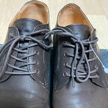 【極美品】MR.OLIVE ミスターオリーブ ポストマン LEATHER SHOES レザーシューズ ブラウン サイズ8.5_画像8