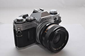 ★実用美品★ CANON キャノン AE-1 / FD 35mm F3.5 S.C ★シャッター全速OK、露出計アンダーになる★#h570