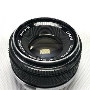 OLYMPUS OM-1 + F.ZUIKO AUTO-S 50mm F1.8 オリンパス フィルム 一眼レフ カメラ 動作OK 現状販売品 ヱOA4aの画像9