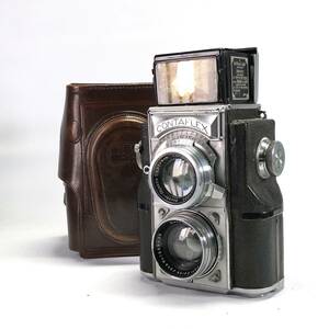 【SALE】 ZEISS IKON CONTAFLEX ツァイスイコン コンタフレックス フィルム 二眼レフ カメラ 現状販売品 ヱOA4