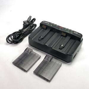 Canon BATTERY CHARGER LC-E4 キヤノン バッテリーチャージャー 良品 ① ヱOA4