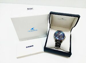 下松)【ジャンク品】CASIO カシオ 腕時計 0CW-G1000-1AJF OCEANUS オシアナス ハイブリッド 電波ソーラー ◆N2303053 KC15B