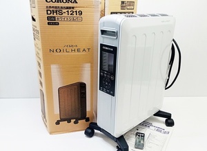 下松)【美品】CORONA コロナ オイルレスヒーター ノイルヒート DHS-1219 2019年製 ◆N2312077 KN25B