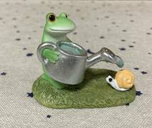 コポー かたつむりさん お水どうぞ ジョウロ 新品 copeau コポタロウ コポミ くまたん かえる カエル クマ 置物 廃盤 レア_画像2