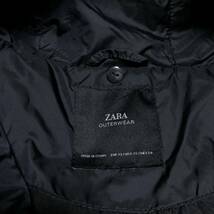 【人気】ZARA ザラ ダウンコート 女性用 レディース XSサイズ 冬アウター ブラック OF201_画像5