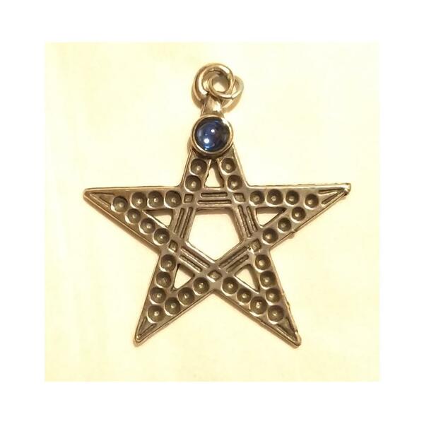 AzurerGreen Open Pentacle pendant 陰陽道儀式用