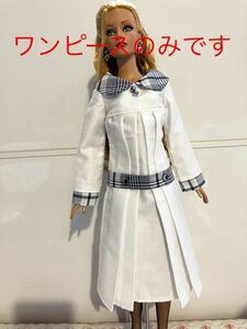 ユノアクルス少女ボディＬ胸サイズ　ワンピース　ハンドメイド　トナードールにも/40〜42センチ　ドール　Unoa Quluts タイラー　Tonner