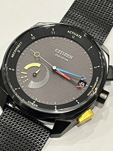 ★CITIZEN★　シチズン　W510-T025366 　エコドライブ　 ソーラー 　スマートウォッチ　Bluetooth　ブラック 　メンズ