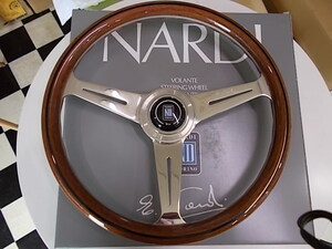 NARDI Nardi Classic N120 wood & polish spoke 360mm free shipping 