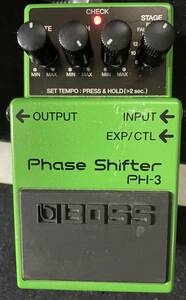 BOSS PH-3 Phase Shifter 世界初の新フェイズ・エフェクト"RISE/FALL"を搭載。過激な上昇/下降感が得られます。