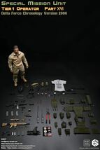 Easy&Simple 1/6 SMU Tier1 Operator Part XVI Delta Force 2006 未開封新品 26057 検） DID 3R DAMTOYS FLAGSET Facepoolfigure_画像9