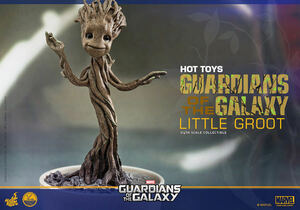 ホットトイズ 1/4 ガーディアンズ・オブ・ギャラクシー グルート （植木鉢版） 再生産 未開封新品 QS004 Little Groot HOTTOYS