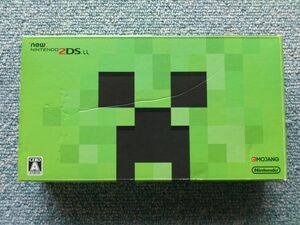 Newニンテンドー2DS LL MINECRAFT CREEPER EDITION Nintendo 取扱説明書 任天堂 本体 マインクラフト マイクラ .