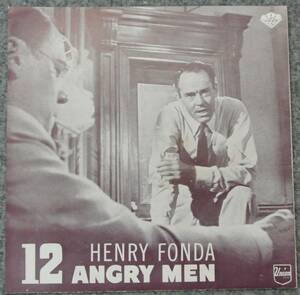 映画チラシ シドニー・ルメット「十二人の怒れる男」ヘンリー・ホンダ　
