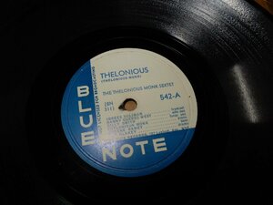 *SP78* popular BLUE NOTE*542-A:THELONIOUS*542-B:SUBURAN EYES*THE THELONIOUS MONK SEXTET*767 Lexingt.Ave.NYC* control 137