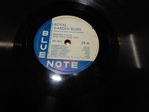 SP 78* популярный BLUE NOTE*29-A:ROYAL GARDEN BLUES*29-B:NIGHT SHIFT BLUES*EDMOND HALL'S*767 Laxingt.Ave.NYC*12 дюймовый * управление 163