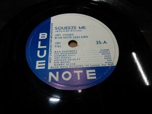 SP 78* популярный BLUE NOTE*35-A:SQUEEZE ME*35-B:BUGLE CALL RAG*ART HODES'*767 Lexingt.Ave.NYC*12 дюймовый * управление 167