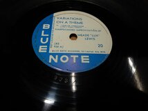 SP78☆人気のBLUE NOTE☆20-A:VARIATIONS ON A THEME☆20-B:VARIATIONS ON A THEME☆MEADELUXLEWIS☆767 Lexingt.Ave.NYC☆12in☆管理170_画像1