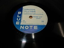 SP78☆人気のBLUE NOTE☆20-A:VARIATIONS ON A THEME☆20-B:VARIATIONS ON A THEME☆MEADELUXLEWIS☆767 Lexingt.Ave.NYC☆12in☆管理170_画像3