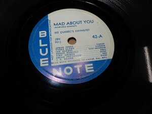 SP78* популярный BLUE NOTE*42-A:MAD ABOUT YOU*42-B:FACIN' THE FACE*IKE QUEBEC'S SWINGTET*767 Lexingt.Ave.NYC* управление 199