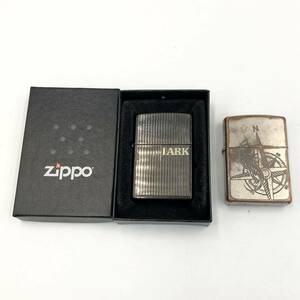 12.14KI-E893★訳アリ! ZIPPO 2点★ジッポ ジッポー マールボロ Marlboro ラーク LARKオイルライター lighter 喫煙具 DA0/DB5