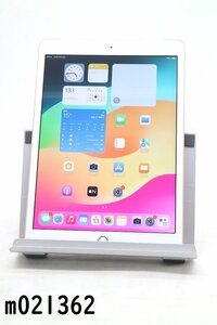 白ロム SIMフリー docomo SIMロック解除済 Apple iPad7 Wi-Fi+Cellular 32GB iPadOS17.1.2 ゴールド MW6D2J/A 初期化済 【m021362】