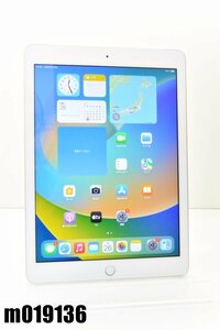 白ロム SIMフリー docomo SIMロック解除済 Apple iPad6 Wi-Fi+Cellular 32GB iPadOS16.5 シルバー MR6P2J/A 初期化済 【m019136】