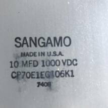 米SANGAMO　コンデンサ　１０μF　１０００VDC　　NOS　長期保存品　　その４_画像2