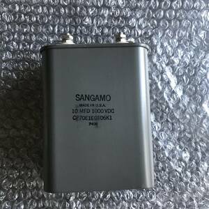 米SANGAMO　コンデンサ　１０μF　１０００VDC　　NOS　長期保存品　　その２