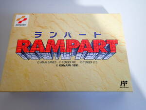 GうD☆　ファミコン　ランパート RAMPART　コナミ　知的戦略シミュレーション　ゲーム　ファミリーコンピュータ