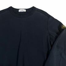 【2017AW】STONE ISLAND(ストーンアイランド) クルーネックスウェット ネイビー/紺 M プルオーバー トレーナー コンパスロゴ トルコ製_画像4