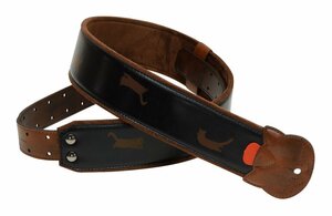 即決◆新品◆送料無料RightOn! STRAPS YOJINEKO ESPRESSO BLACK ギター ベース ストラップ